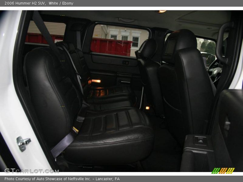 White / Ebony 2006 Hummer H2 SUV