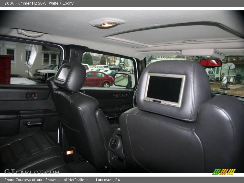 White / Ebony 2006 Hummer H2 SUV