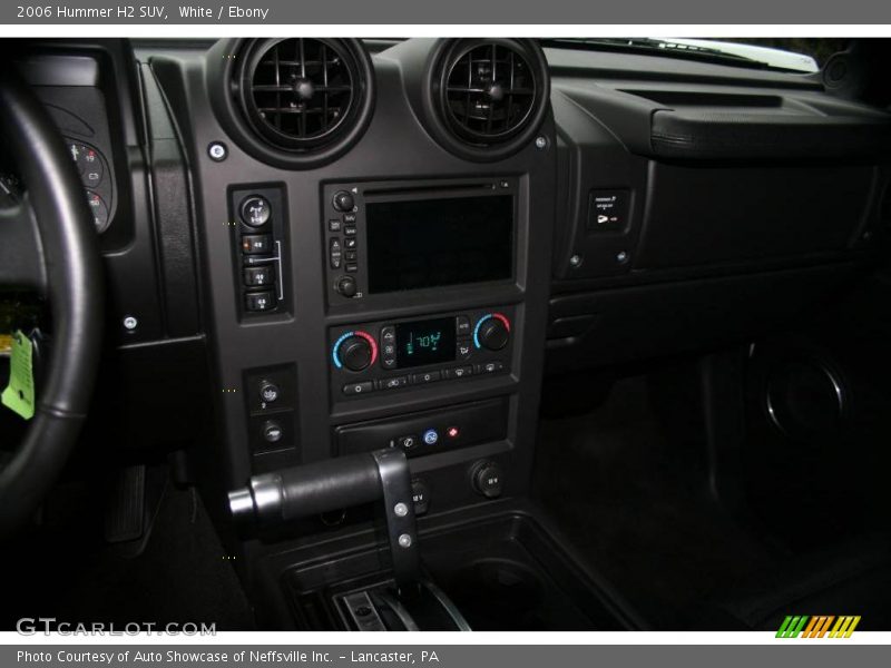 White / Ebony 2006 Hummer H2 SUV