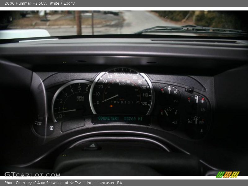 White / Ebony 2006 Hummer H2 SUV