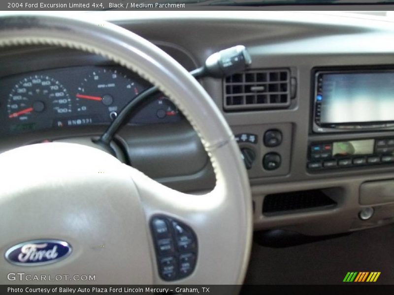 Black / Medium Parchment 2004 Ford Excursion Limited 4x4