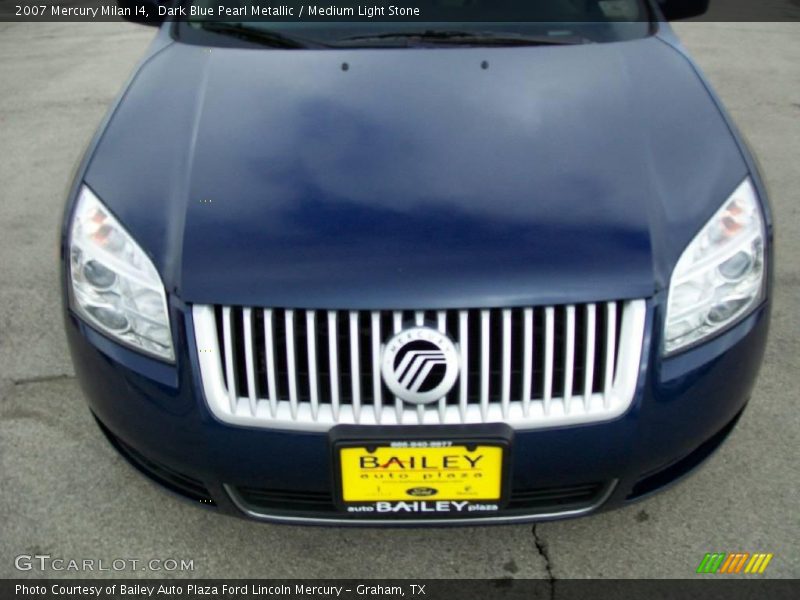 Dark Blue Pearl Metallic / Medium Light Stone 2007 Mercury Milan I4