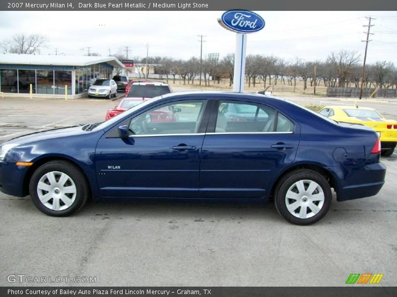 Dark Blue Pearl Metallic / Medium Light Stone 2007 Mercury Milan I4