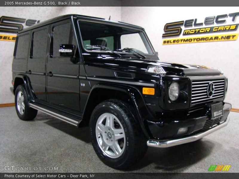 Black / Black 2005 Mercedes-Benz G 500