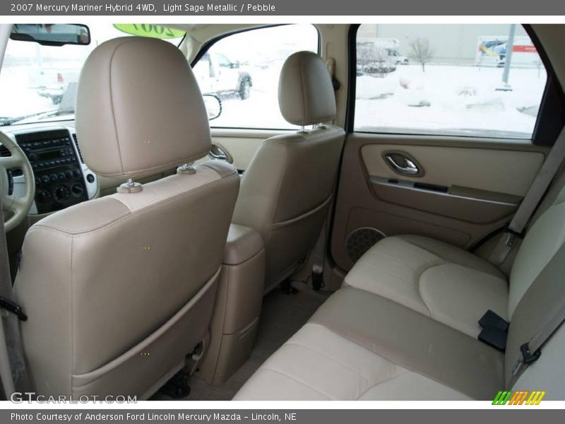 Light Sage Metallic / Pebble 2007 Mercury Mariner Hybrid 4WD