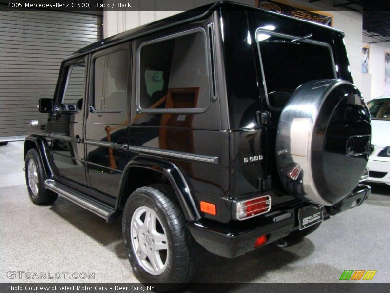 Black / Black 2005 Mercedes-Benz G 500