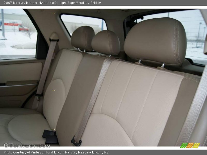 Light Sage Metallic / Pebble 2007 Mercury Mariner Hybrid 4WD