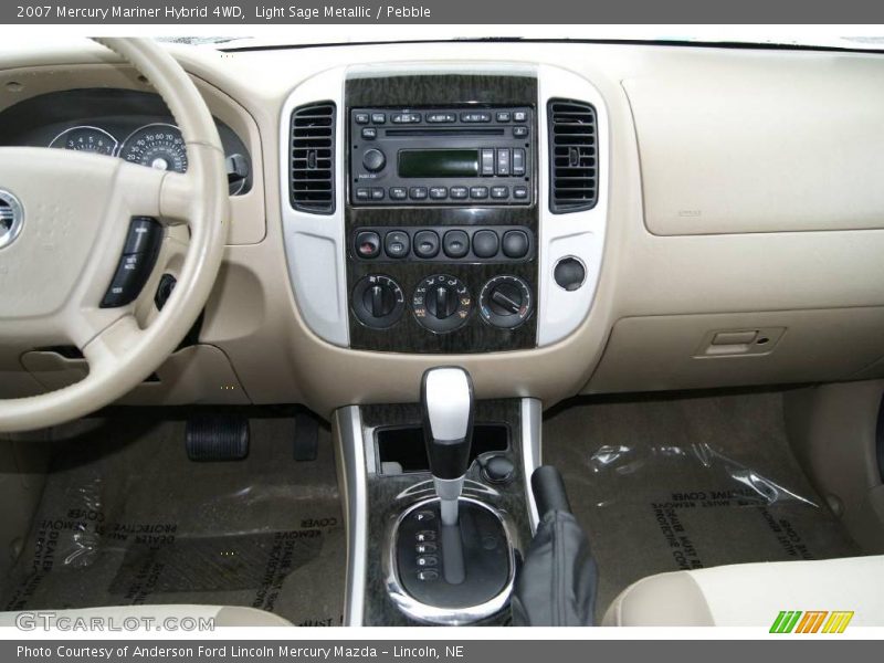 Light Sage Metallic / Pebble 2007 Mercury Mariner Hybrid 4WD