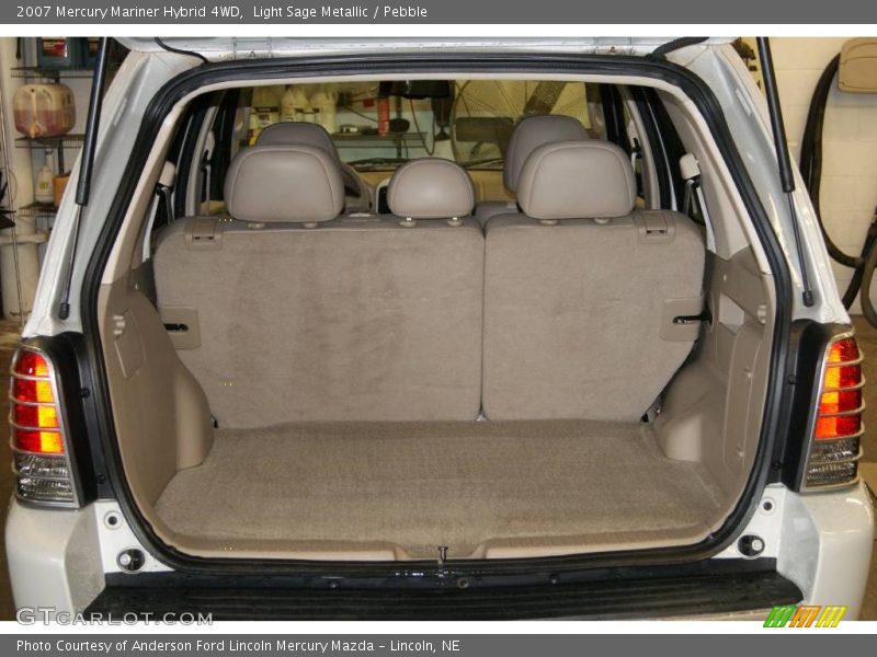 Light Sage Metallic / Pebble 2007 Mercury Mariner Hybrid 4WD