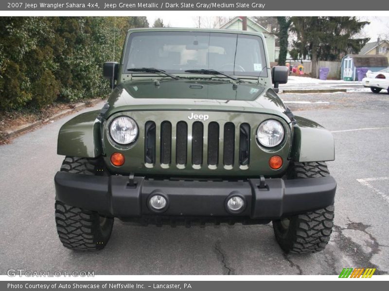 Jeep Green Metallic / Dark Slate Gray/Medium Slate Gray 2007 Jeep Wrangler Sahara 4x4