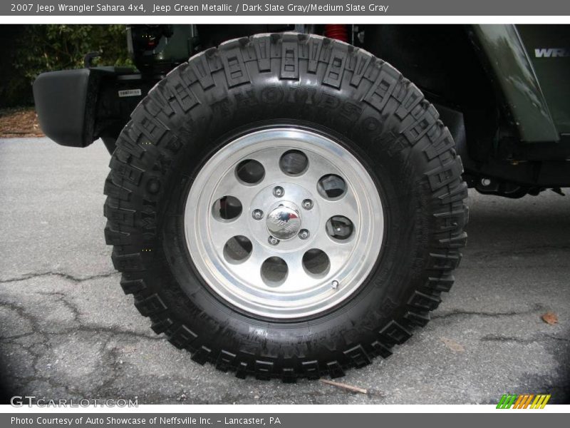 Jeep Green Metallic / Dark Slate Gray/Medium Slate Gray 2007 Jeep Wrangler Sahara 4x4