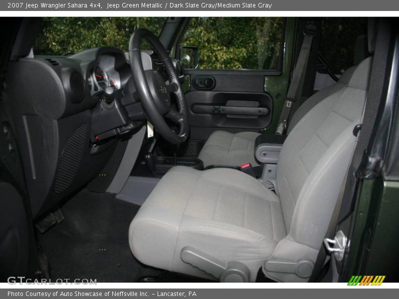 Jeep Green Metallic / Dark Slate Gray/Medium Slate Gray 2007 Jeep Wrangler Sahara 4x4