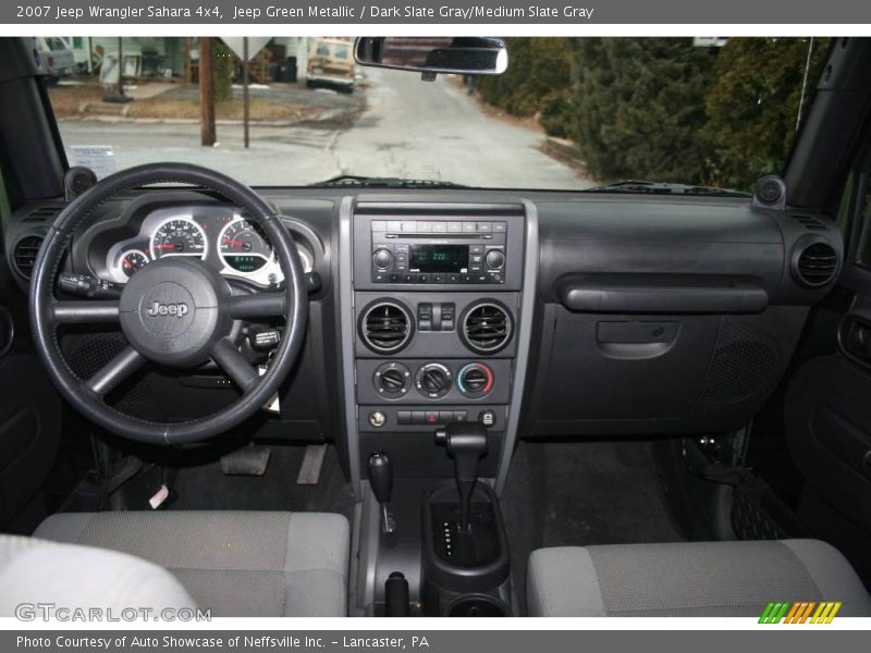 Jeep Green Metallic / Dark Slate Gray/Medium Slate Gray 2007 Jeep Wrangler Sahara 4x4