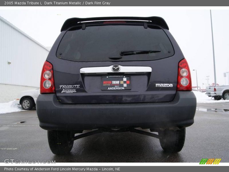 Dark Titanium Metallic / Dark Flint Gray 2005 Mazda Tribute i