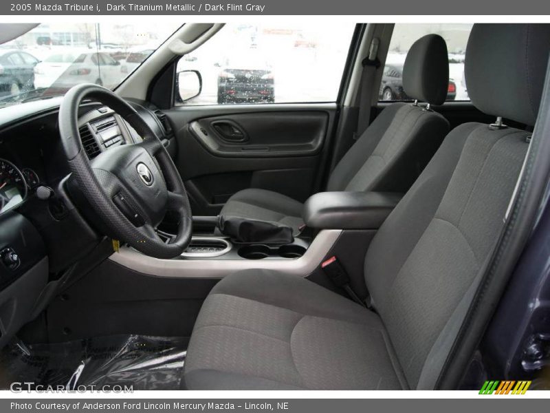 Dark Titanium Metallic / Dark Flint Gray 2005 Mazda Tribute i