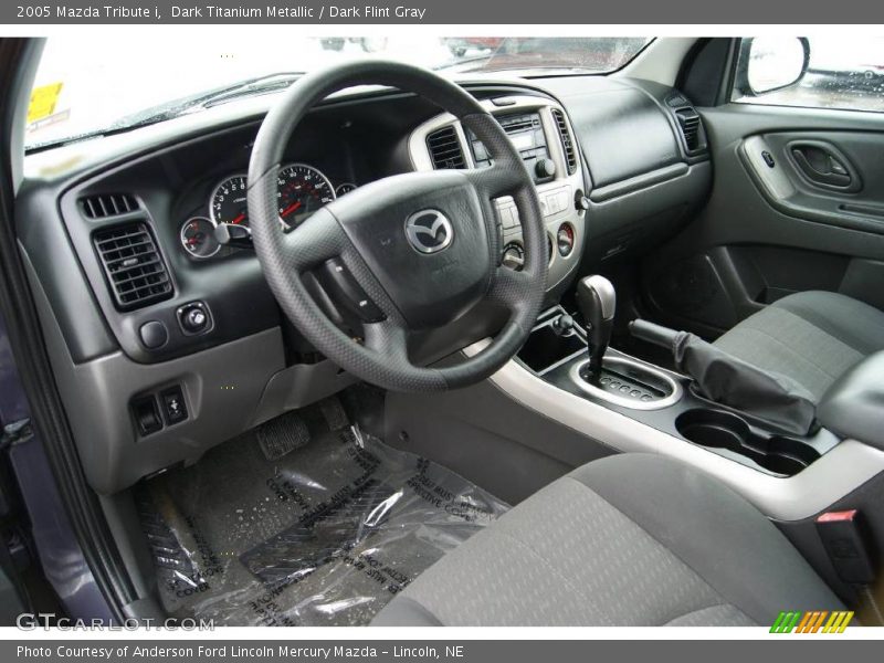 Dark Titanium Metallic / Dark Flint Gray 2005 Mazda Tribute i