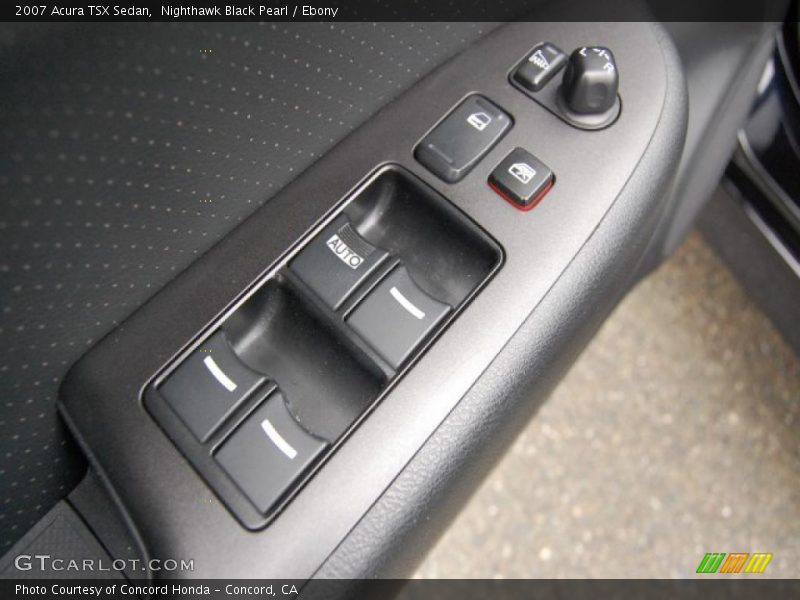 Nighthawk Black Pearl / Ebony 2007 Acura TSX Sedan