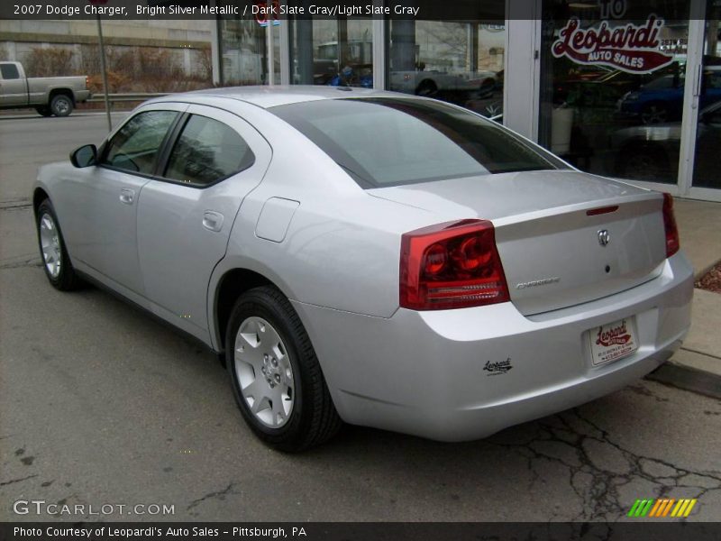 Bright Silver Metallic / Dark Slate Gray/Light Slate Gray 2007 Dodge Charger