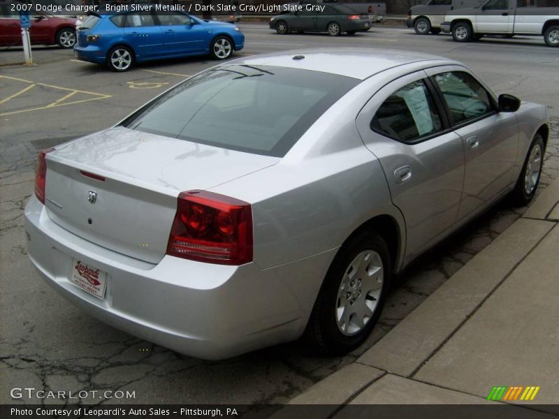 Bright Silver Metallic / Dark Slate Gray/Light Slate Gray 2007 Dodge Charger