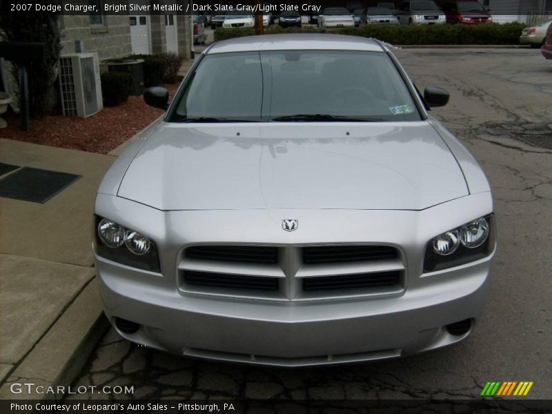 Bright Silver Metallic / Dark Slate Gray/Light Slate Gray 2007 Dodge Charger