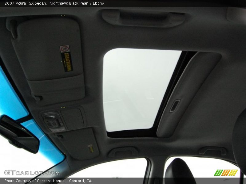 Nighthawk Black Pearl / Ebony 2007 Acura TSX Sedan