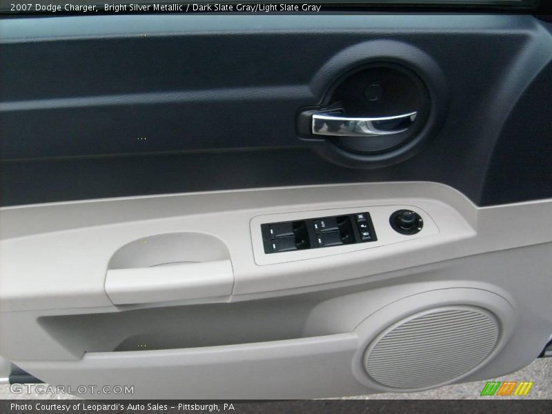 Bright Silver Metallic / Dark Slate Gray/Light Slate Gray 2007 Dodge Charger