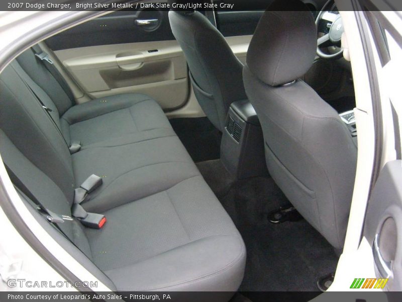Bright Silver Metallic / Dark Slate Gray/Light Slate Gray 2007 Dodge Charger