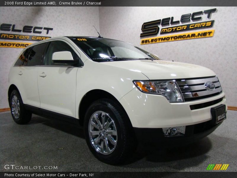 Creme Brulee / Charcoal 2008 Ford Edge Limited AWD