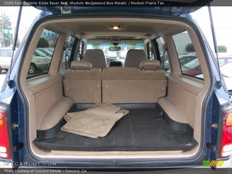 Medium Wedgewood Blue Metallic / Medium Prairie Tan 2000 Ford Explorer Eddie Bauer 4x4