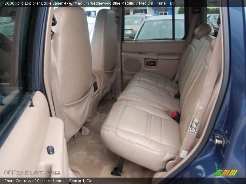 Medium Wedgewood Blue Metallic / Medium Prairie Tan 2000 Ford Explorer Eddie Bauer 4x4