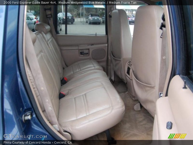 Medium Wedgewood Blue Metallic / Medium Prairie Tan 2000 Ford Explorer Eddie Bauer 4x4