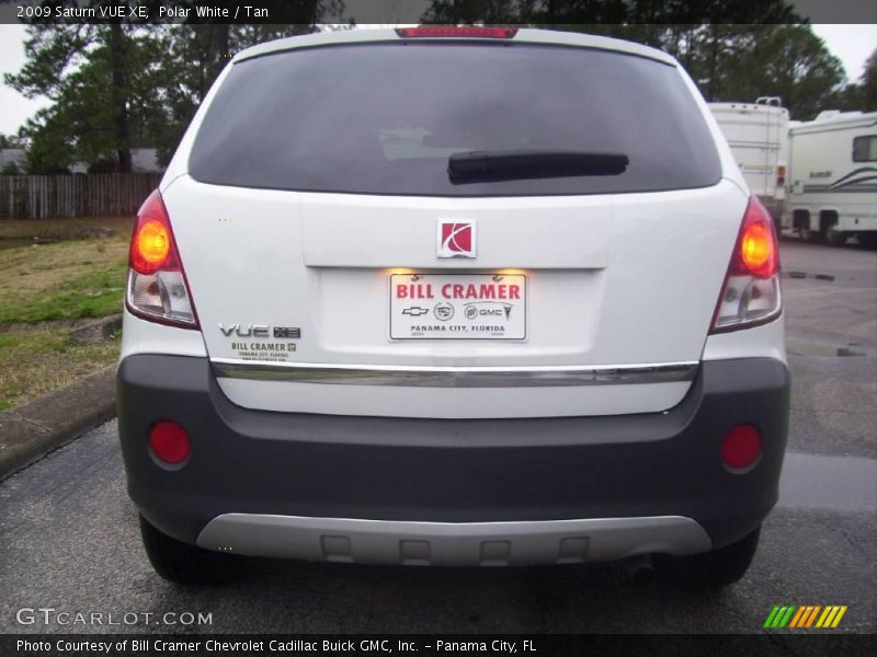 Polar White / Tan 2009 Saturn VUE XE