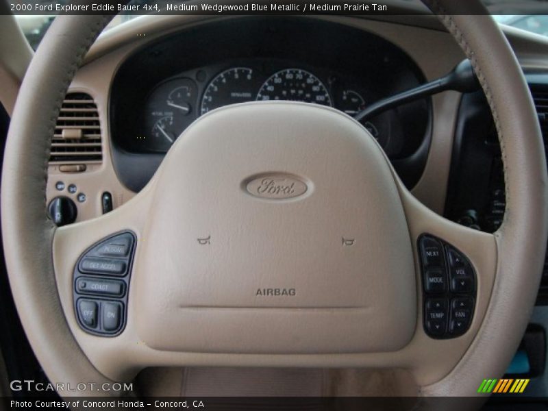 Medium Wedgewood Blue Metallic / Medium Prairie Tan 2000 Ford Explorer Eddie Bauer 4x4