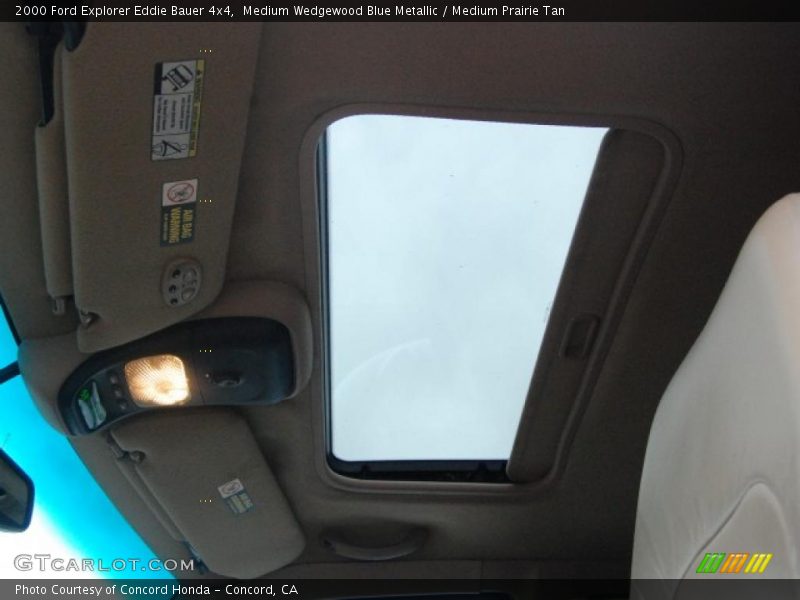 Medium Wedgewood Blue Metallic / Medium Prairie Tan 2000 Ford Explorer Eddie Bauer 4x4