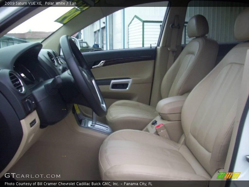 Polar White / Tan 2009 Saturn VUE XE