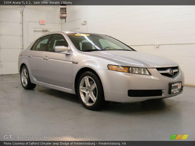 Satin Silver Metallic / Ebony 2004 Acura TL 3.2