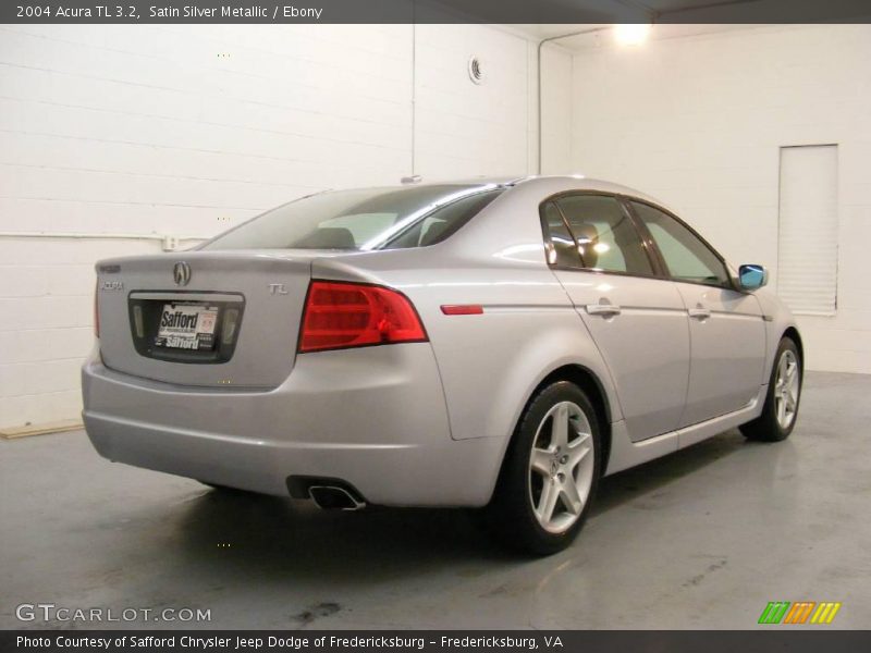 Satin Silver Metallic / Ebony 2004 Acura TL 3.2