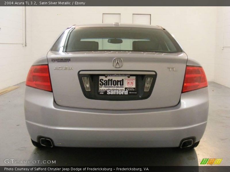 Satin Silver Metallic / Ebony 2004 Acura TL 3.2