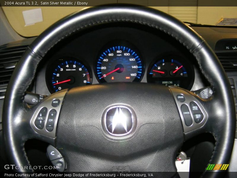Satin Silver Metallic / Ebony 2004 Acura TL 3.2