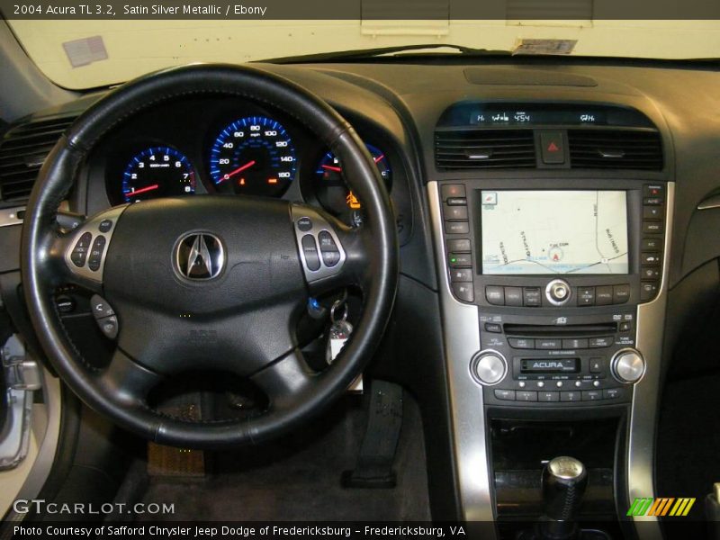 Satin Silver Metallic / Ebony 2004 Acura TL 3.2