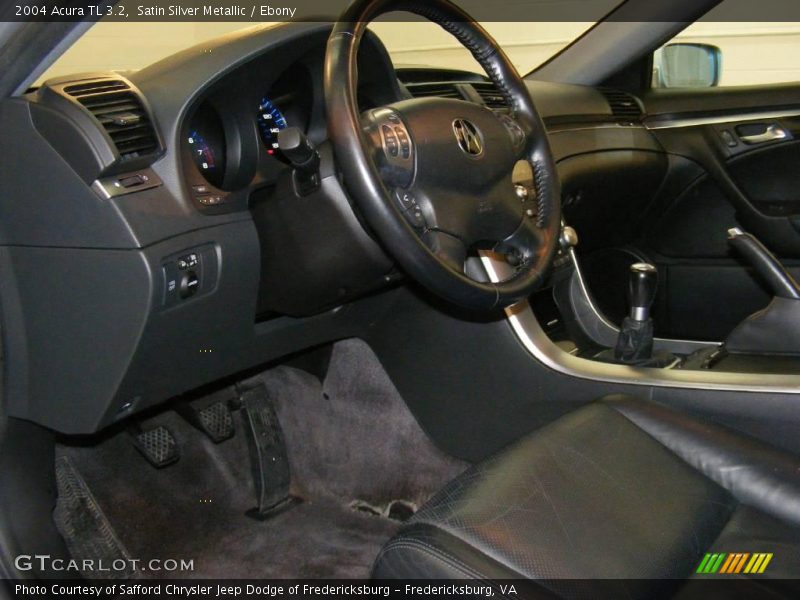 Satin Silver Metallic / Ebony 2004 Acura TL 3.2