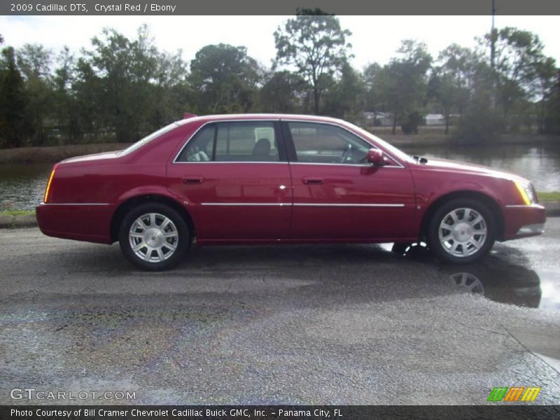 Crystal Red / Ebony 2009 Cadillac DTS