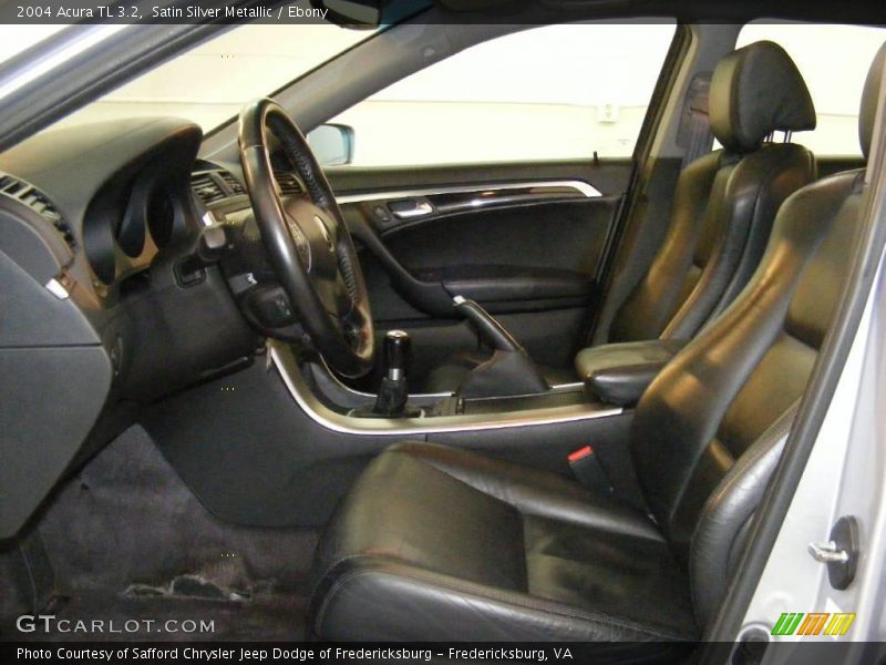 Satin Silver Metallic / Ebony 2004 Acura TL 3.2