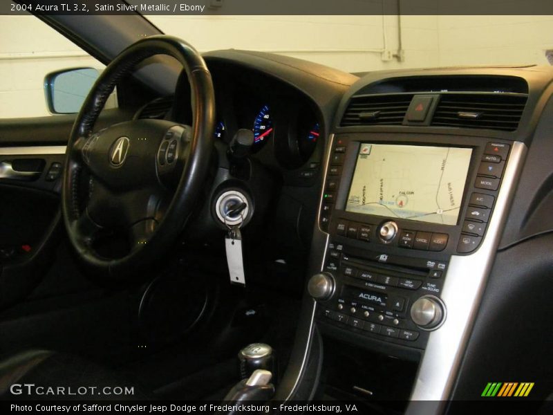 Satin Silver Metallic / Ebony 2004 Acura TL 3.2