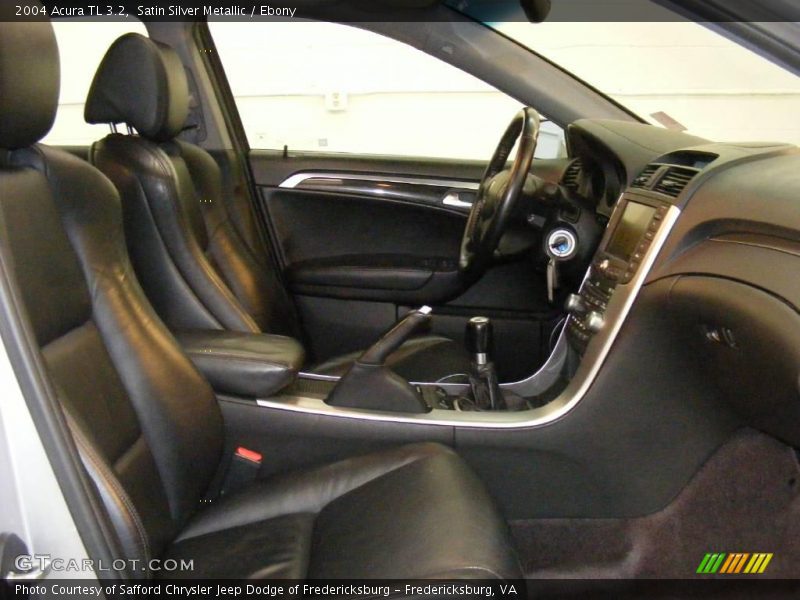 Satin Silver Metallic / Ebony 2004 Acura TL 3.2