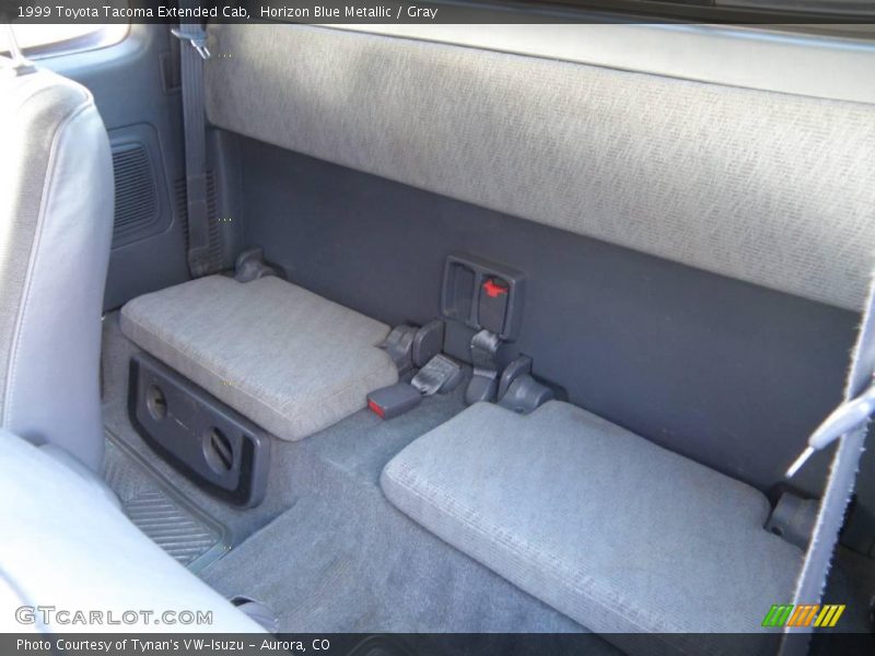Horizon Blue Metallic / Gray 1999 Toyota Tacoma Extended Cab