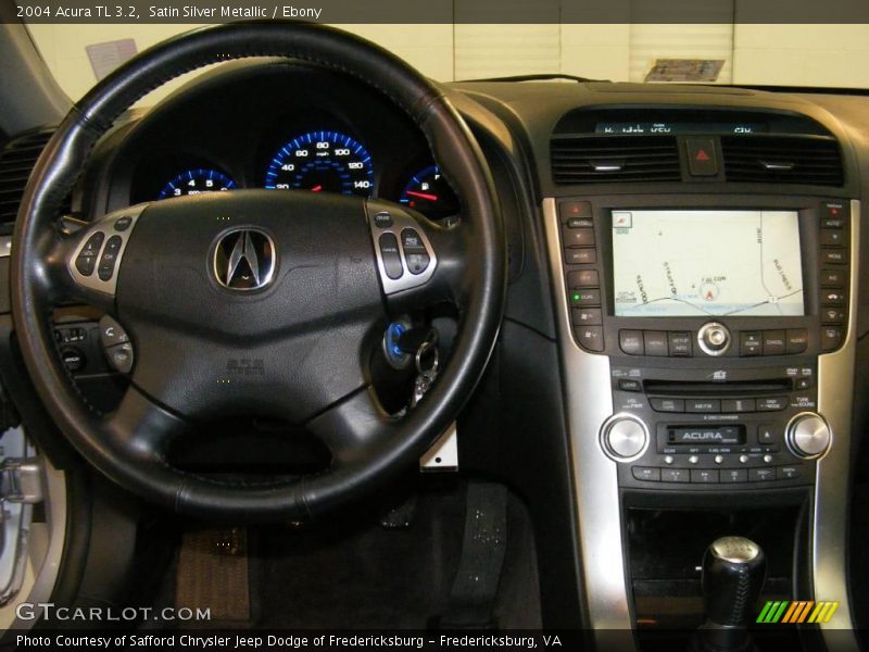 Satin Silver Metallic / Ebony 2004 Acura TL 3.2