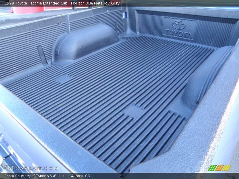 Horizon Blue Metallic / Gray 1999 Toyota Tacoma Extended Cab