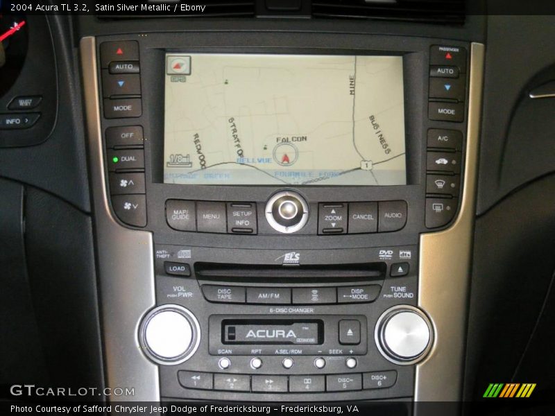 Satin Silver Metallic / Ebony 2004 Acura TL 3.2