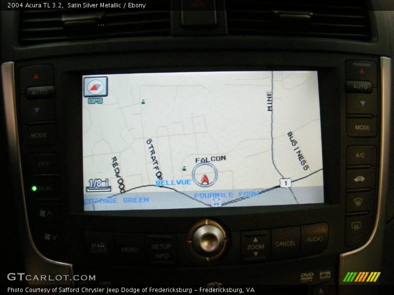 Satin Silver Metallic / Ebony 2004 Acura TL 3.2